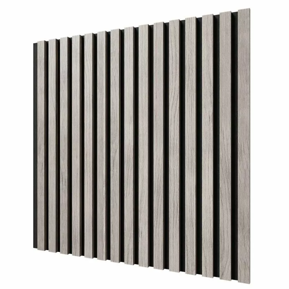 Панель акустическая. Дуб старинный светло-серый